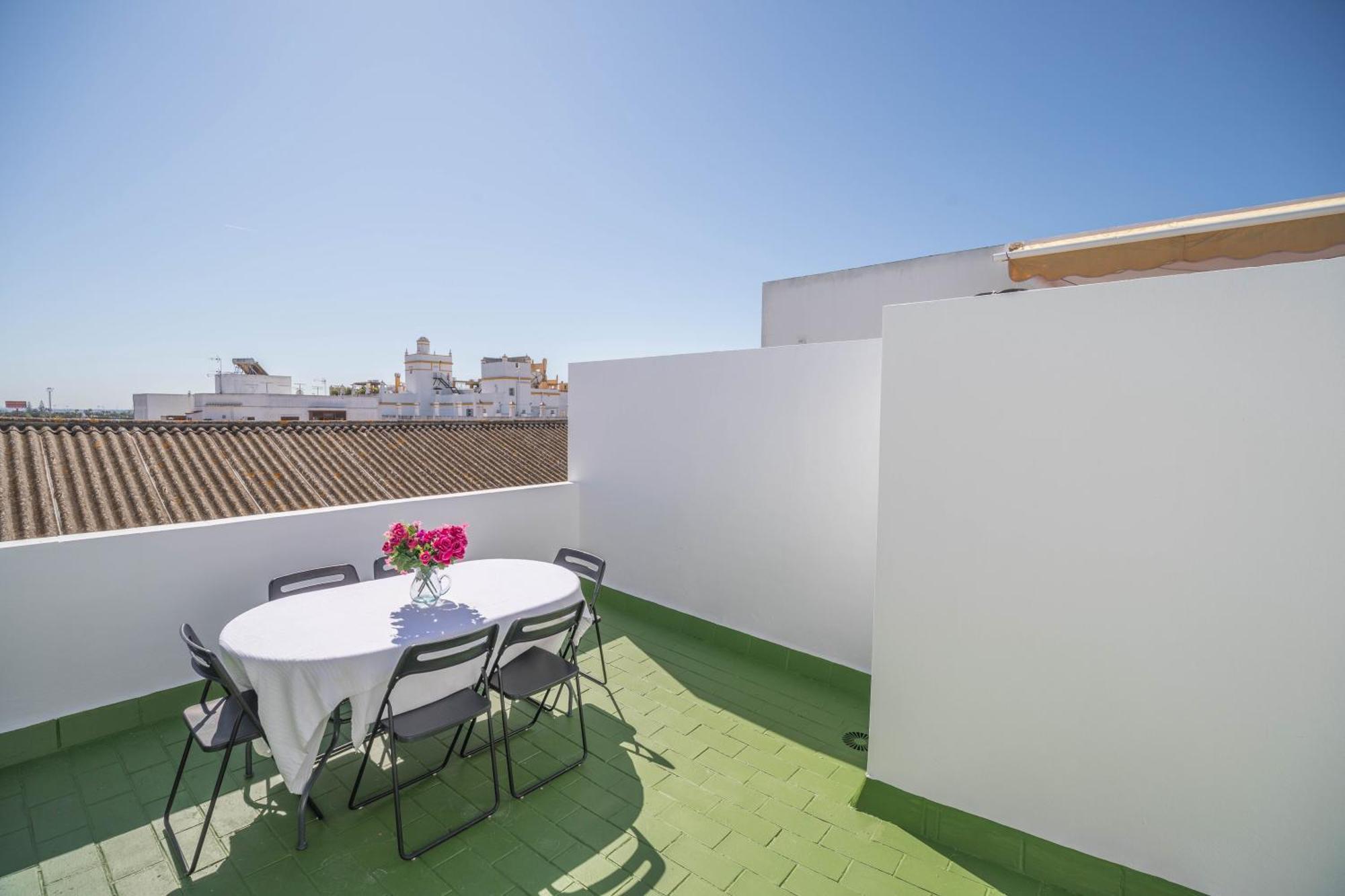 El Teatro Atico Con Terraza Apartman El Puerto de Santa María Kültér fotó