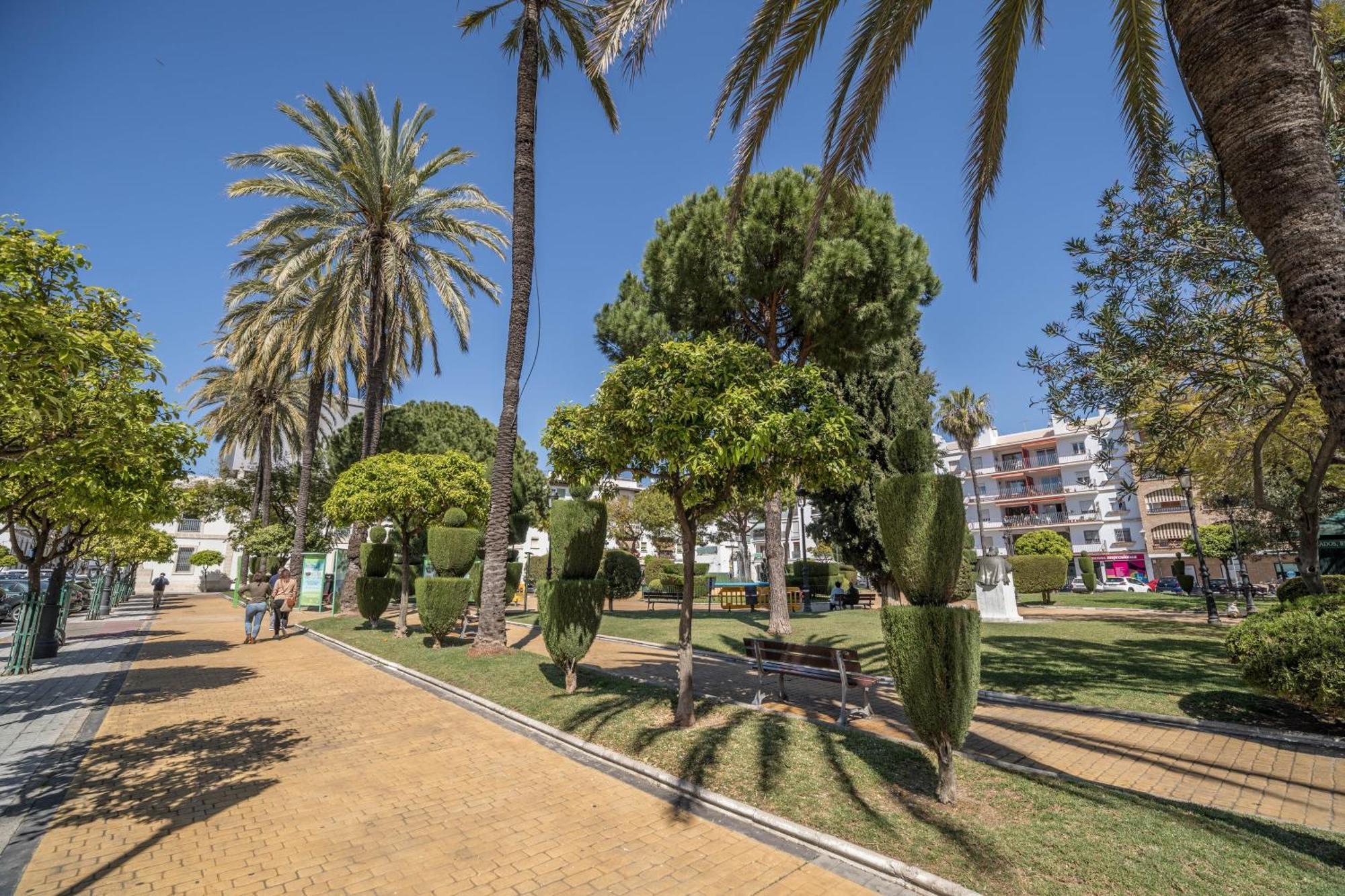 El Teatro Atico Con Terraza Apartman El Puerto de Santa María Kültér fotó