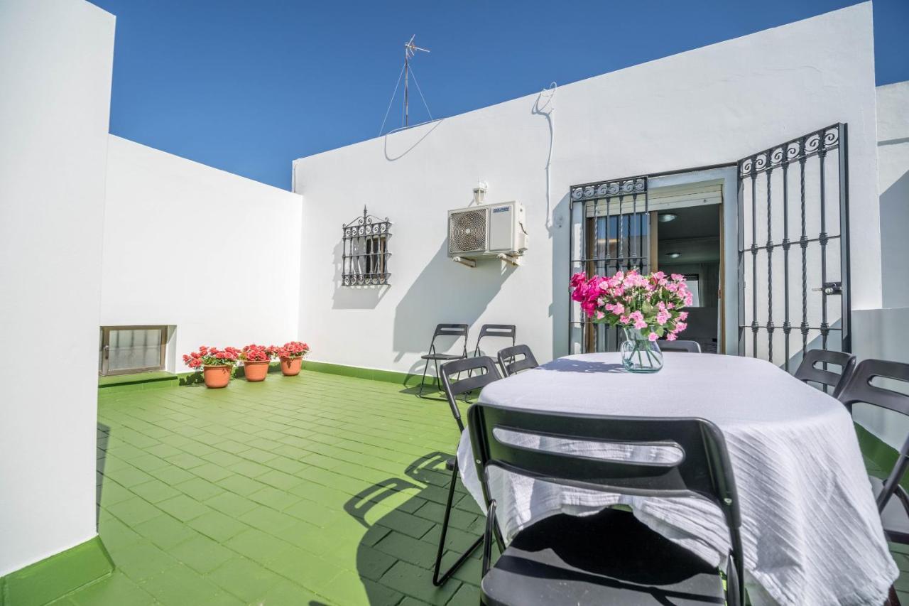 El Teatro Atico Con Terraza Apartman El Puerto de Santa María Kültér fotó